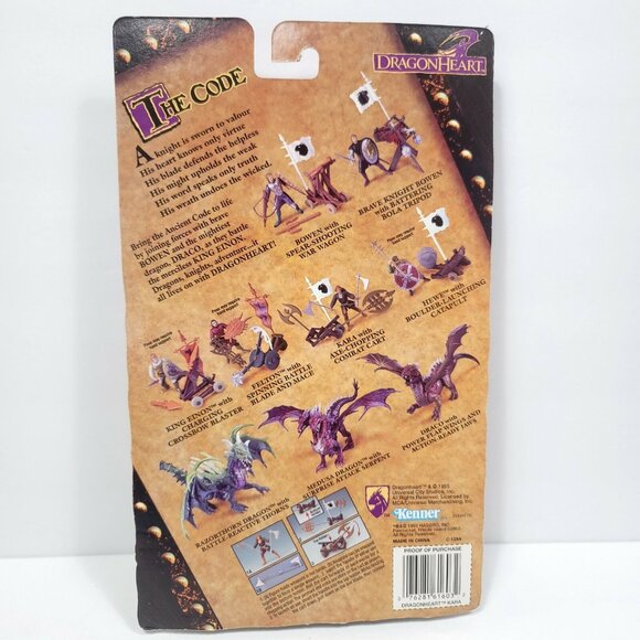 Dragonheart Kenner Kara with Axe Chopping Cart Action Figure 1996 New Sealed - Picture 4 of 5